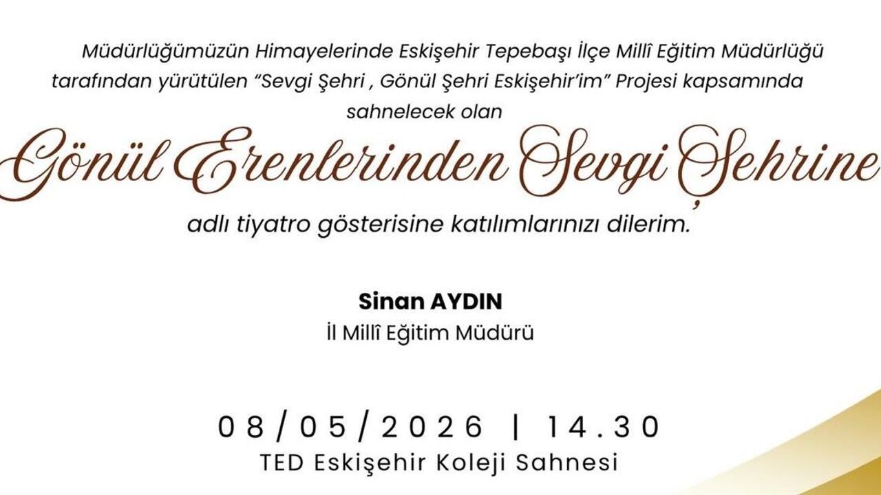 Sevgi Temalı Tiyatro Gösterisi TED Sahnesinde