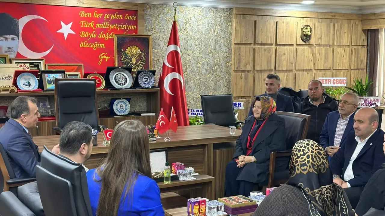 Ayşen Gürcan Eskişehir'de Siyasi ve Akademik Temaslarda Bulundu