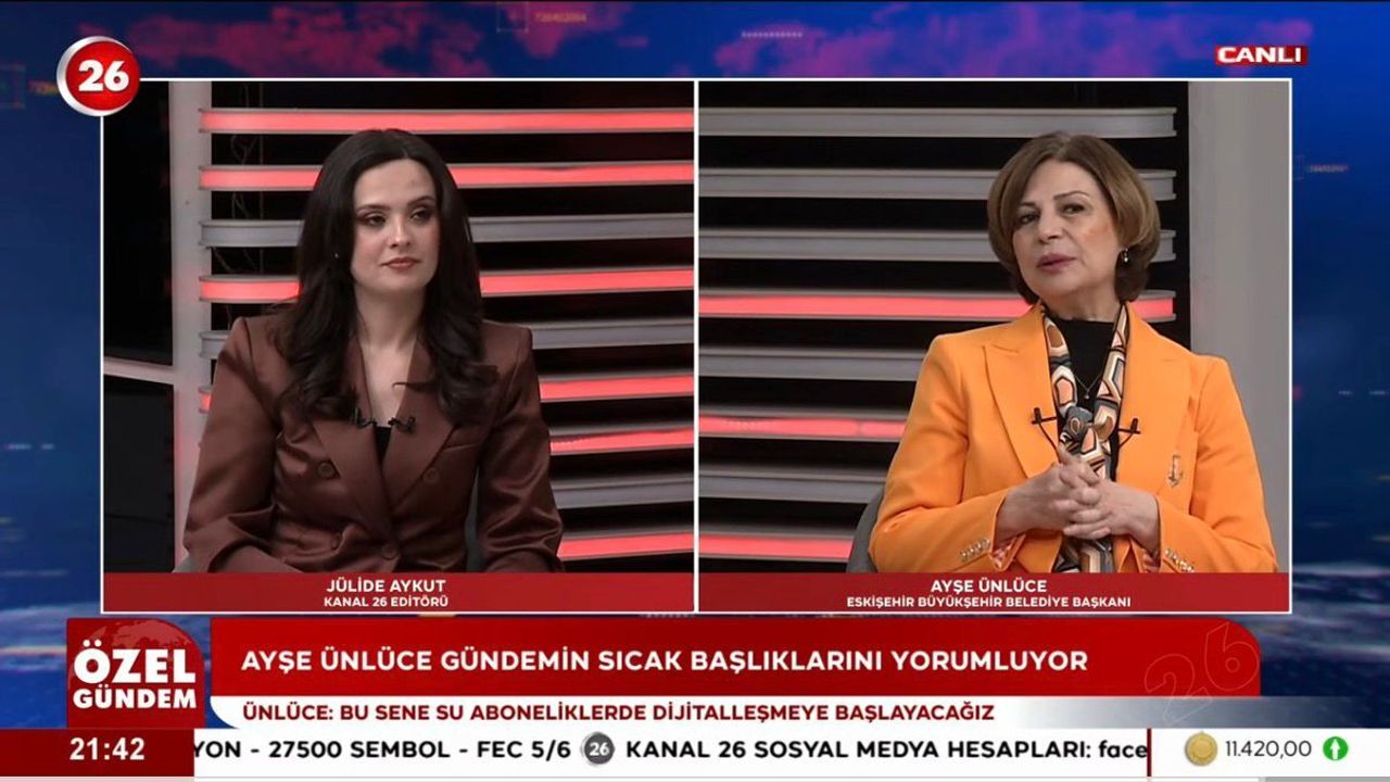 Ünlüce müjdeyi Kanal 26'da verdi!
