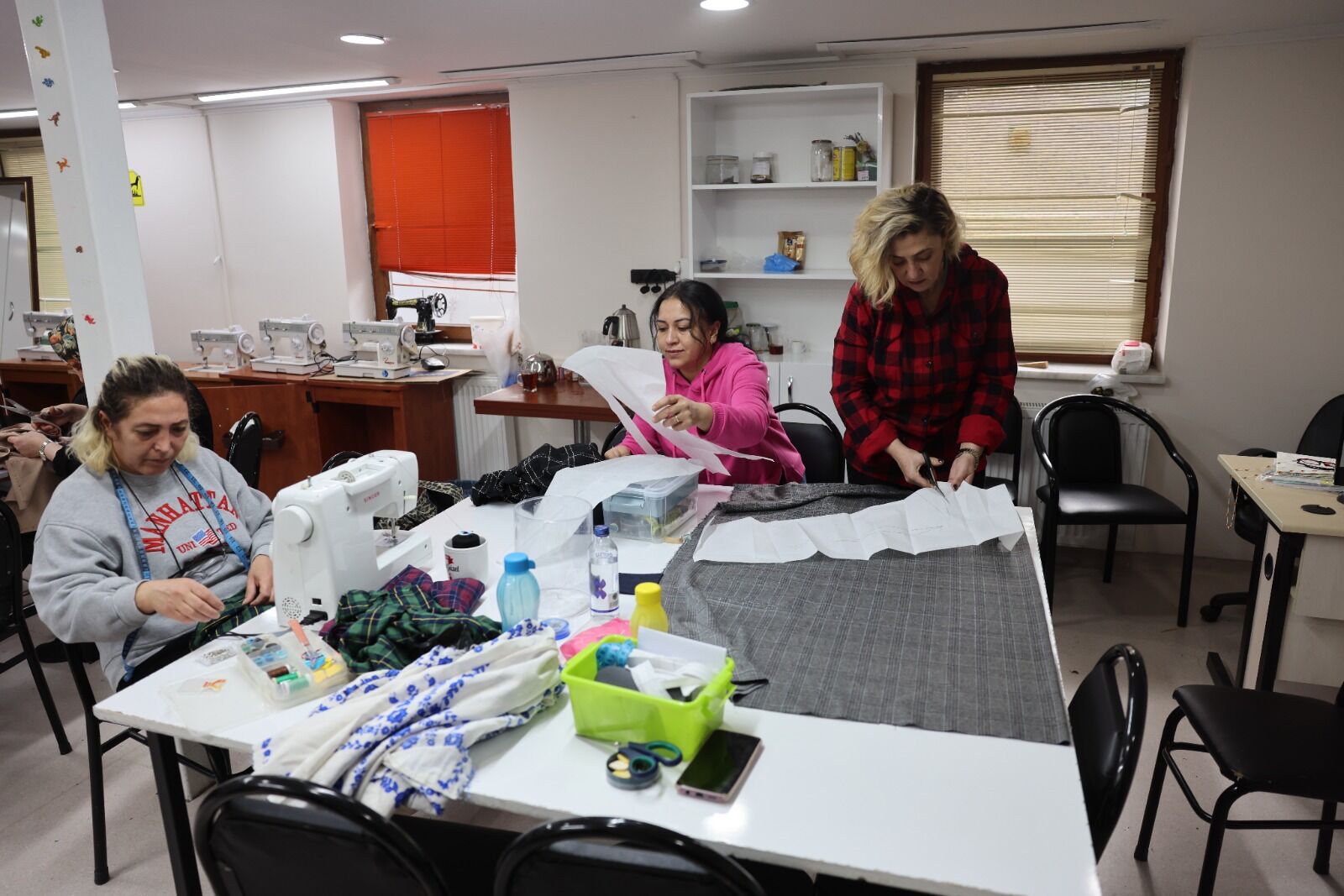 Kadınlar Odunpazarı'nda üretime katılıyor