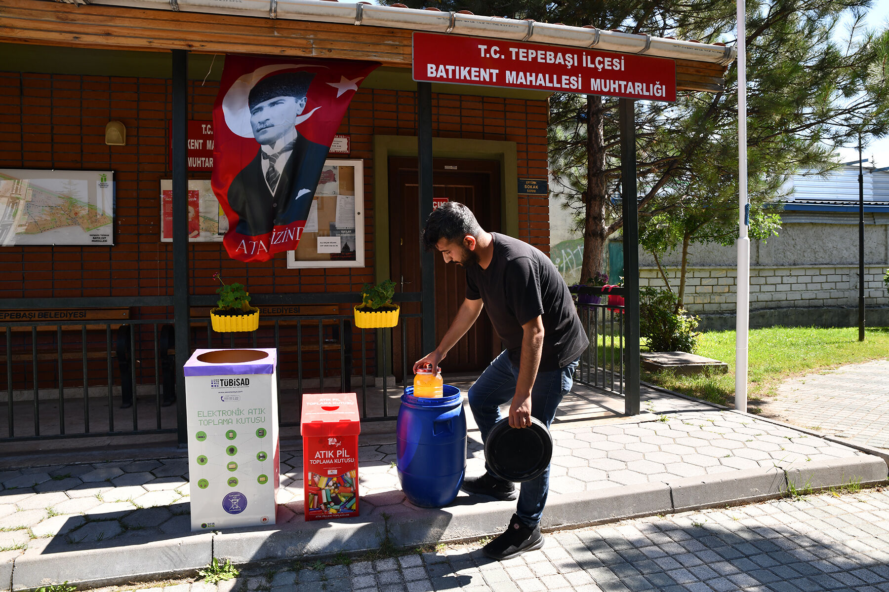 Tepebaşı Belediyesi 2025’te 6 milyon 433 bin kilo atığı geri dönüştürdü