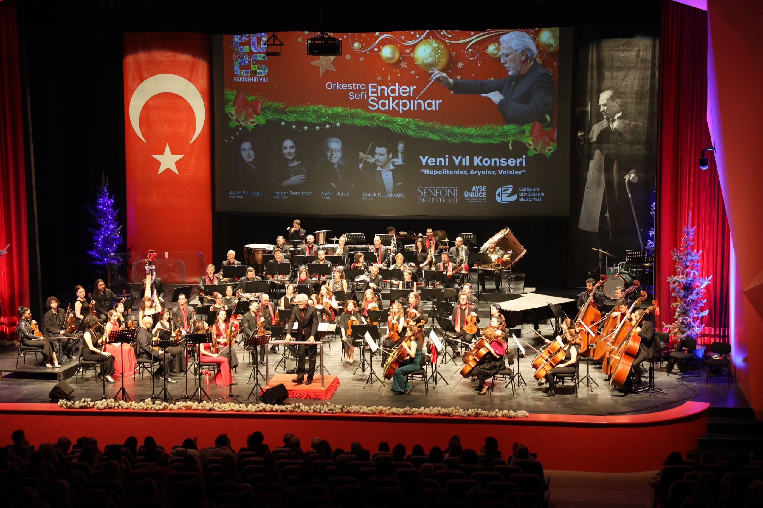Eskişehir’de dev yeni yıl konseri