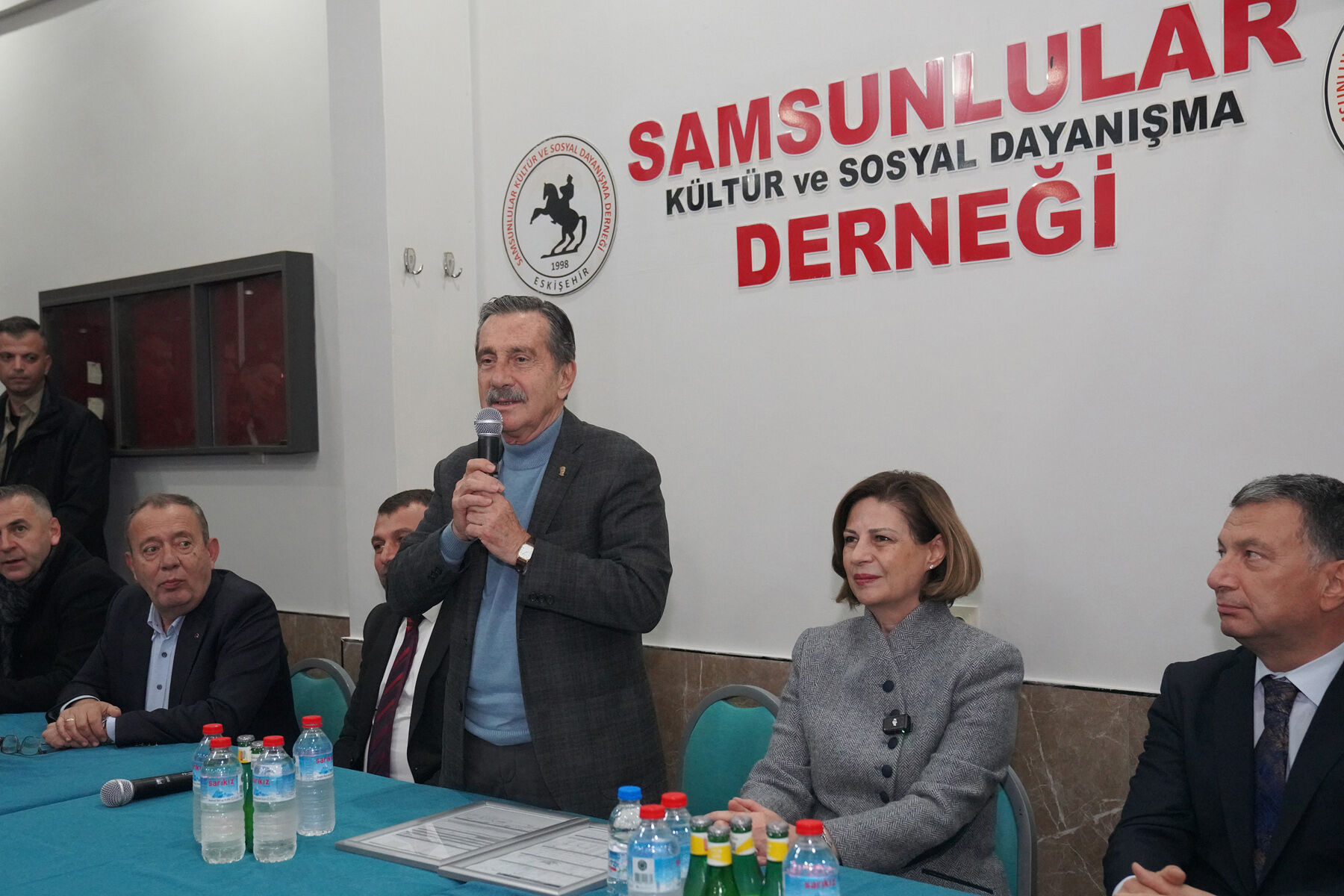 Başkan Ataç ve Başkan Ünlüce’den Samsunlular Derneği’ne ziyaret