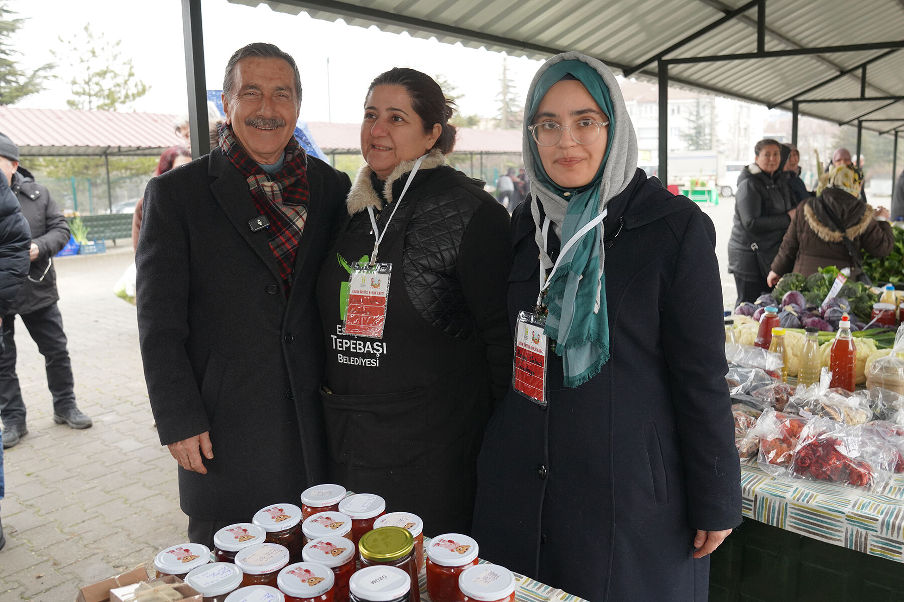 Başkan Ataç’tan üretici kadınlara yeni yıl ziyareti