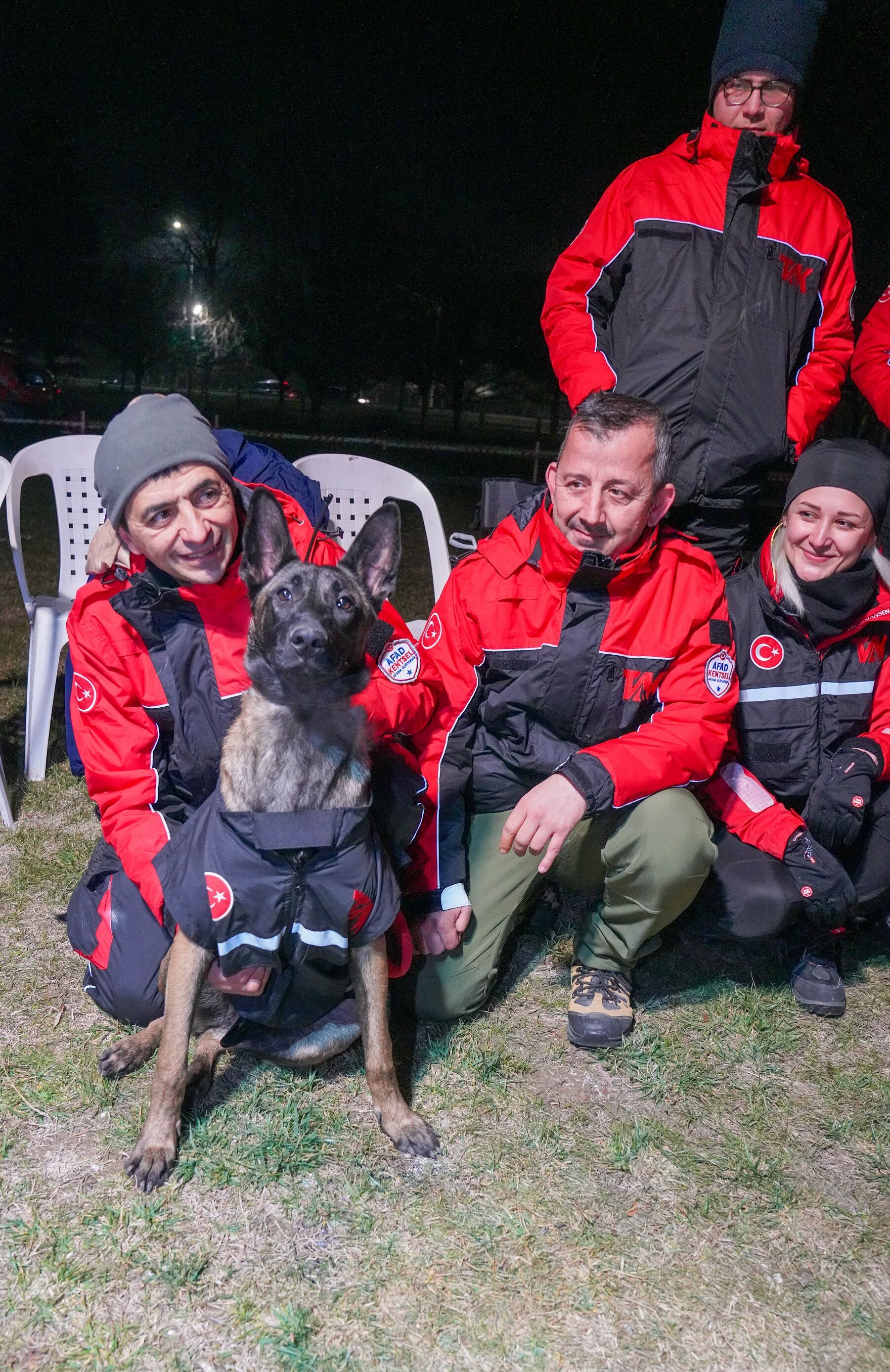 Tepebaşı Arama Kurtarma ekibi afet yerleşkesi tatbikatı yaptı