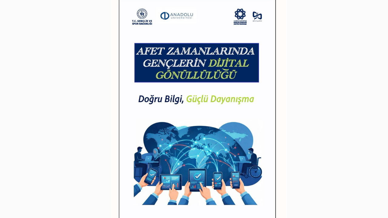 "Afet Zamanlarında Gençlerin Dijital Gönüllülüğü" Projesi başlıyor