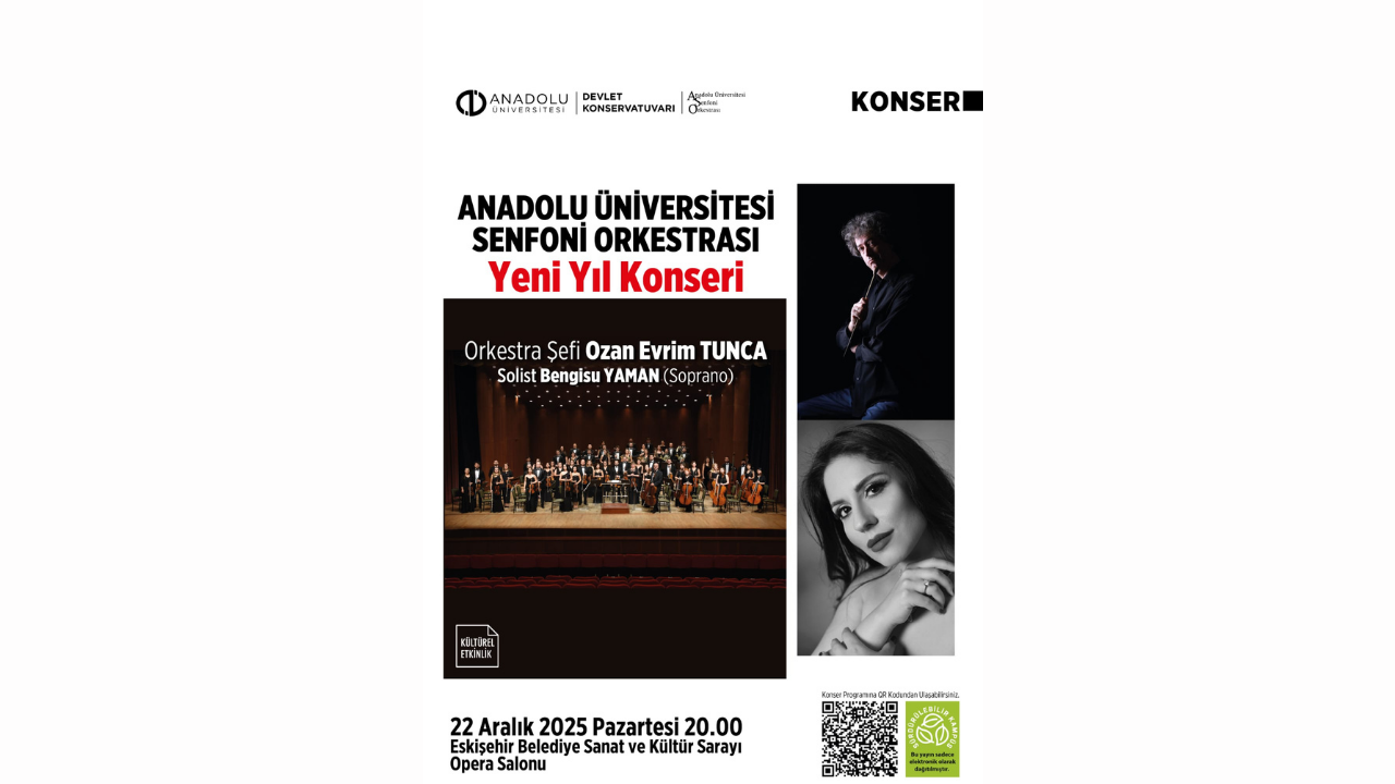 Anadolu Üniversitesi Senfoni Orkestrası ile Yeni Yıl Konseri