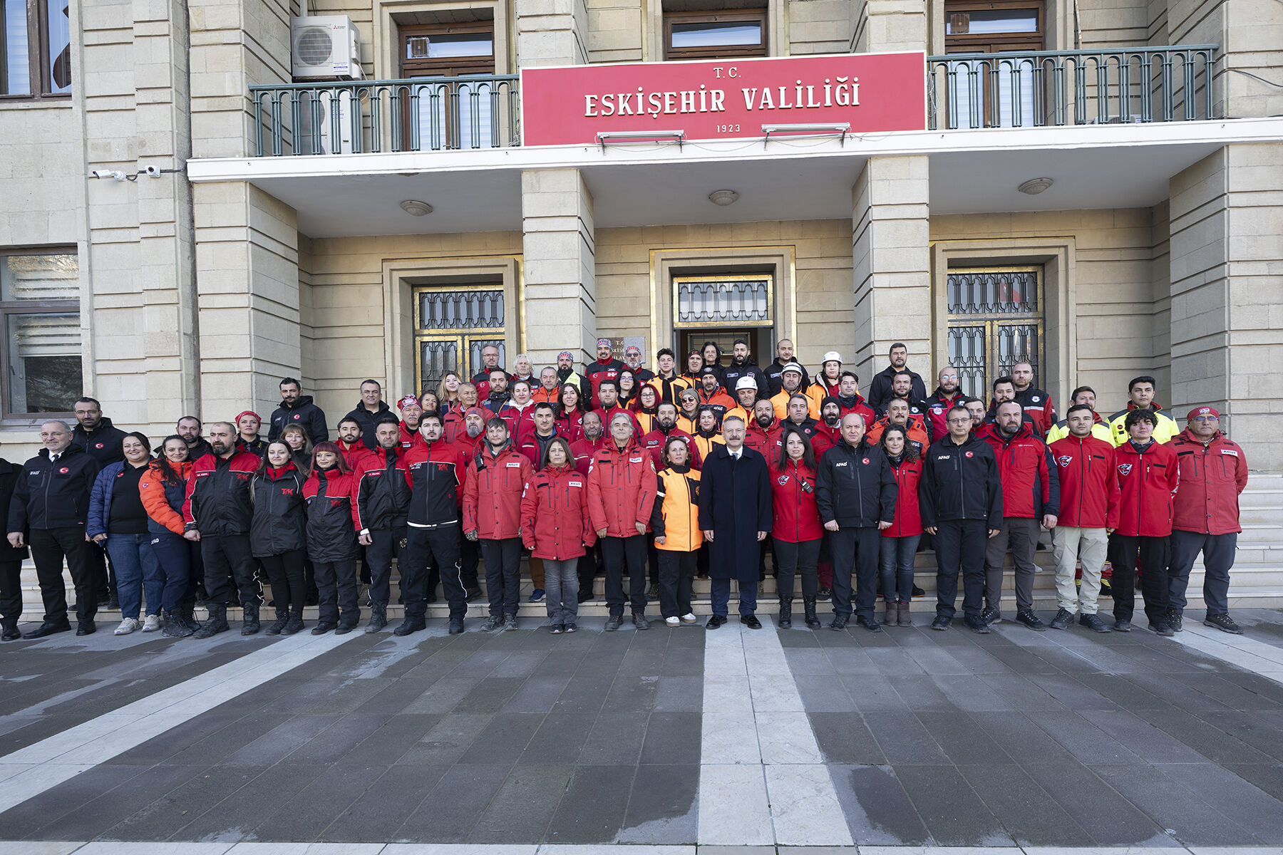 Tepebaşı Arama Kurtarma ekibi AFAD’ın yıldönümünde sahadaydı