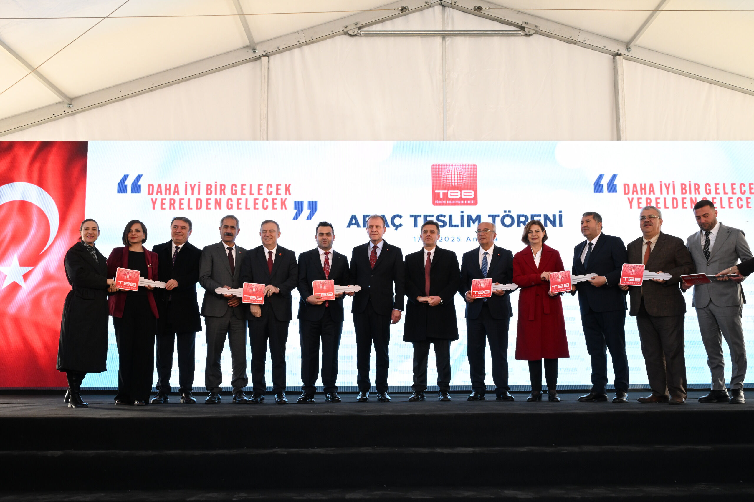 Ayşe Ünlüce TBB Araç Teslim Töreni’ne katıldı