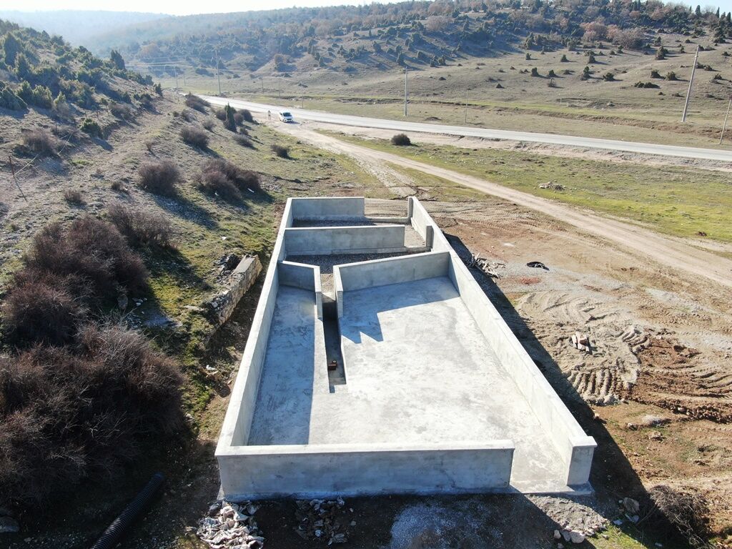 İnönü’de koyun yıkama alanı tamamlandı