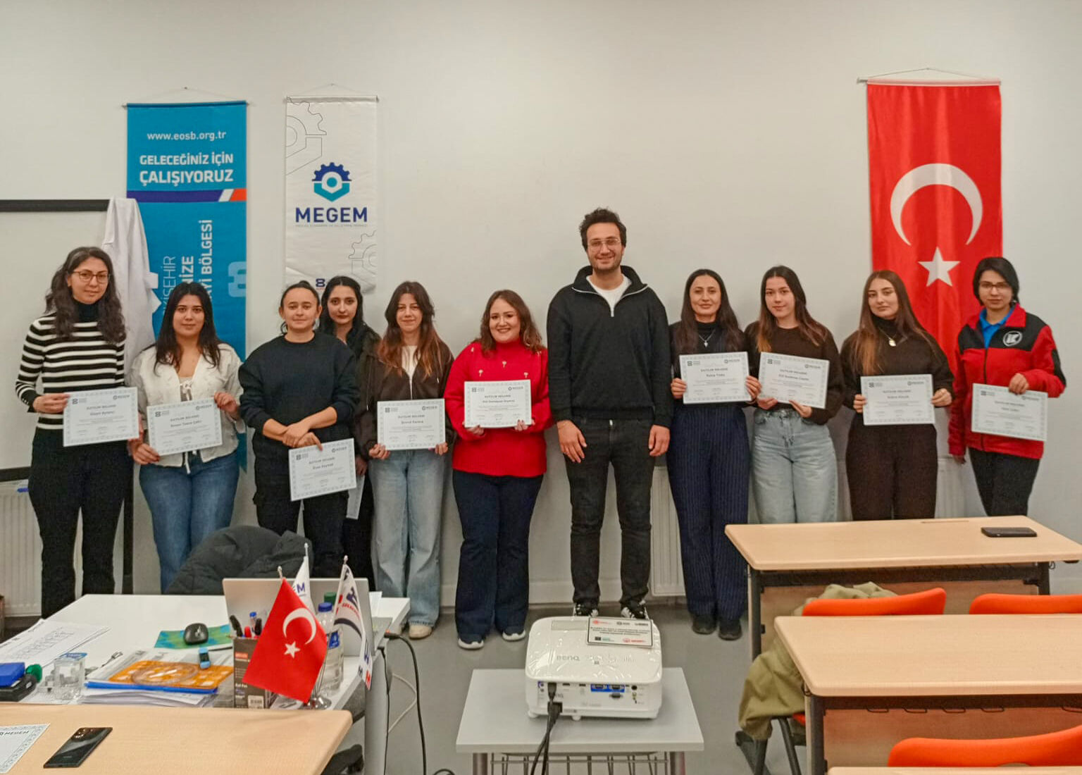 MEGEM 66 kişiyi daha sanayiye kazandırdı