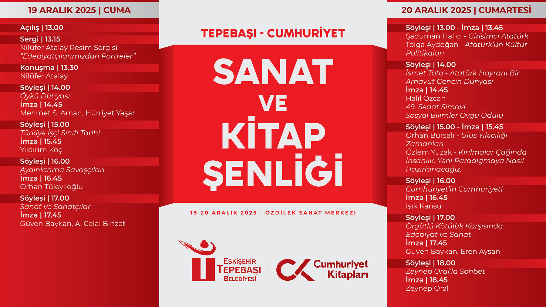 Sanat ve Kitap şenliği başlıyor