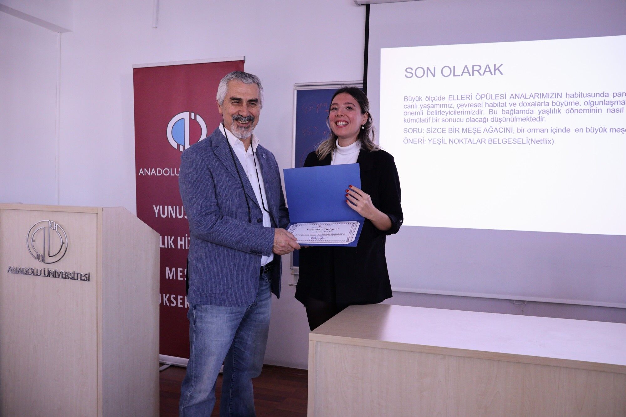 "Yaşlılıkta Egzersiz ve Kronik Hastalıklar" konulu konferans