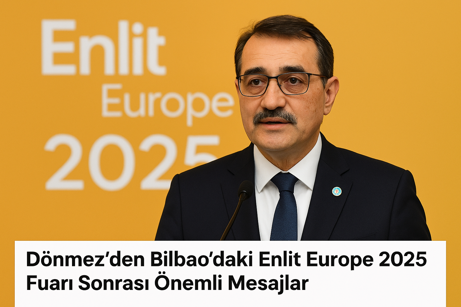 Fatih Dönmez’den Enlit Europe 2025 Değerlendirmesi