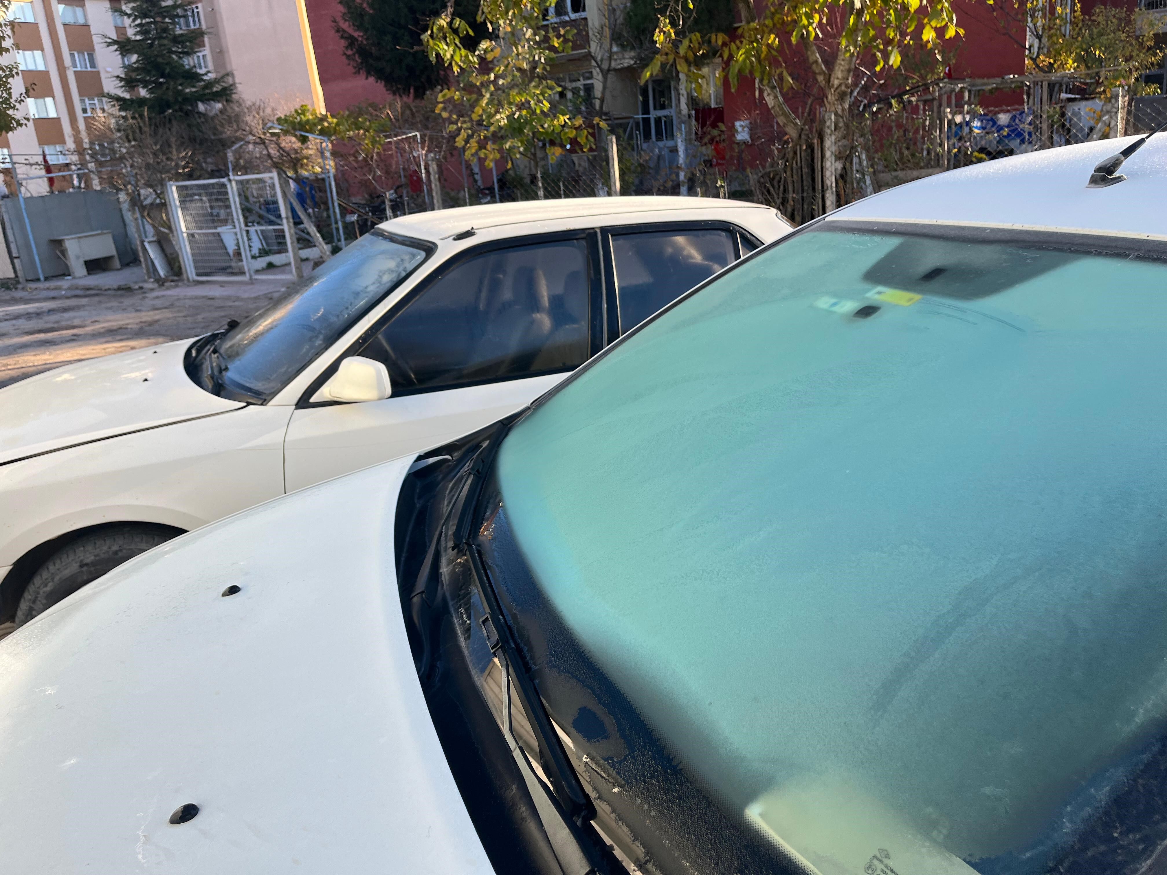 Eskişehir’de Sabah Kırağı Sürücülere Zor Anlar Yaşattı