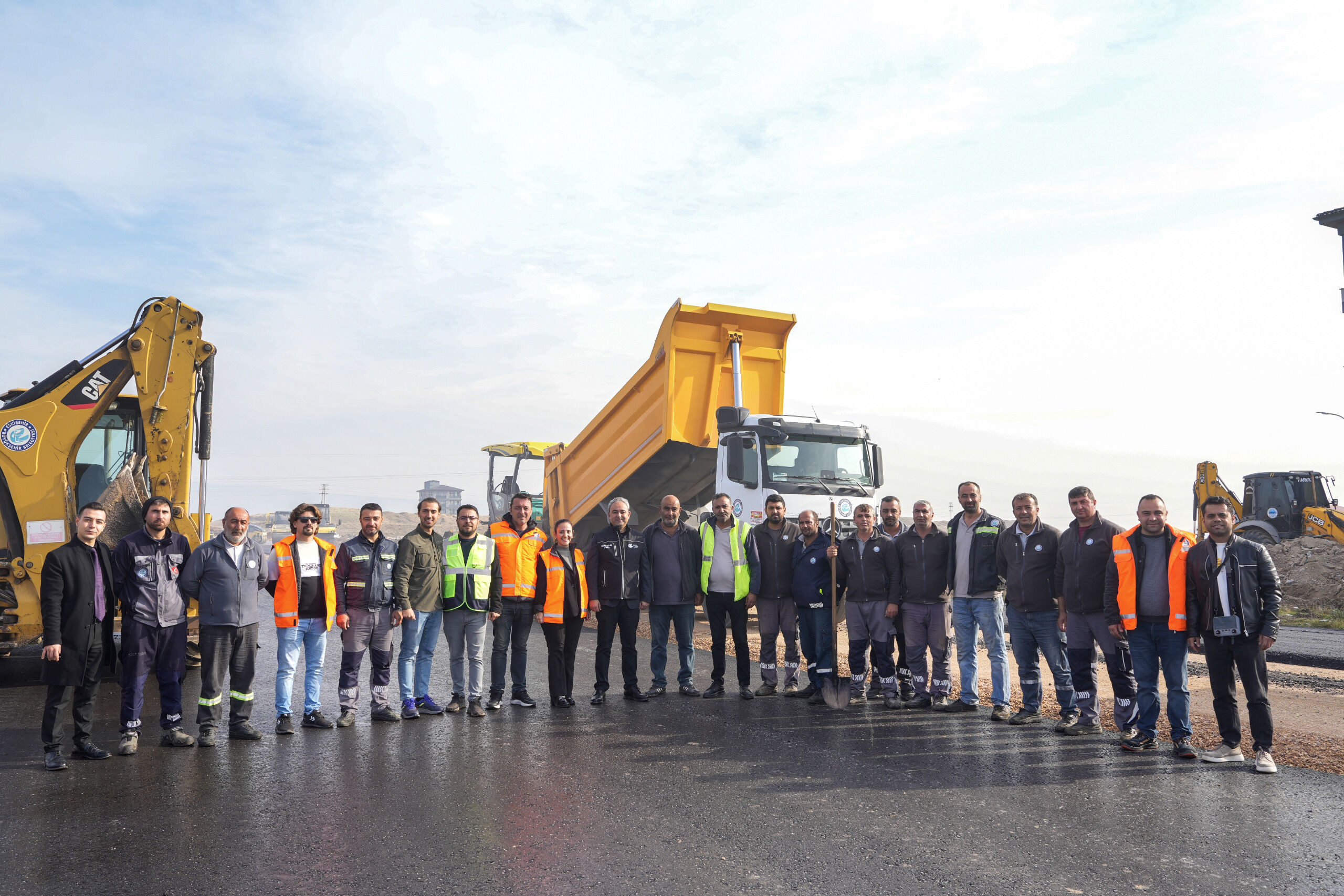 Eskişehir'de Yol Çalışmaları Sürüyor!