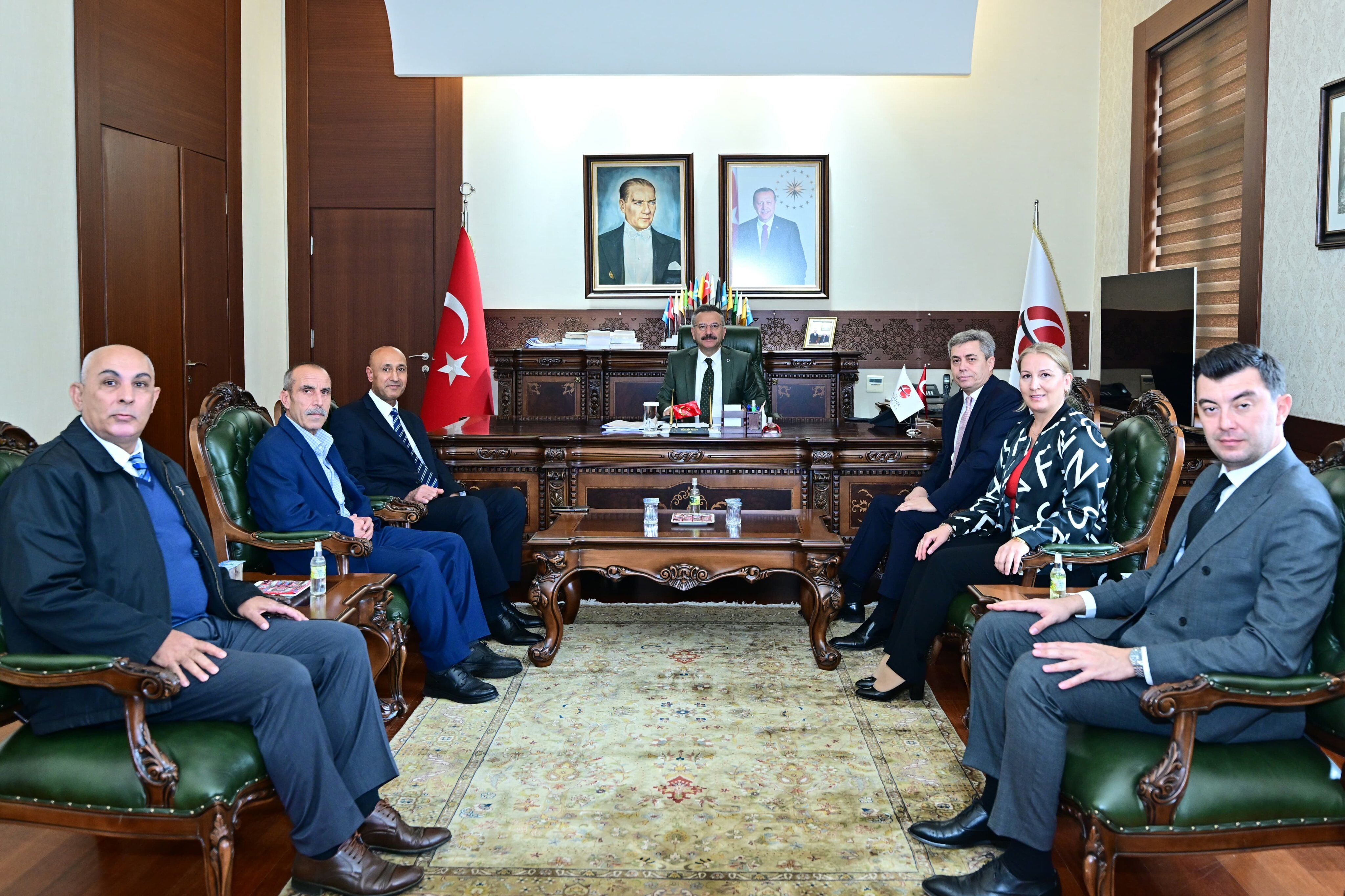 EMŞAV Eskişehir İl Başkanı'ndan Vali Hüseyin Aksoy’a Ziyaret