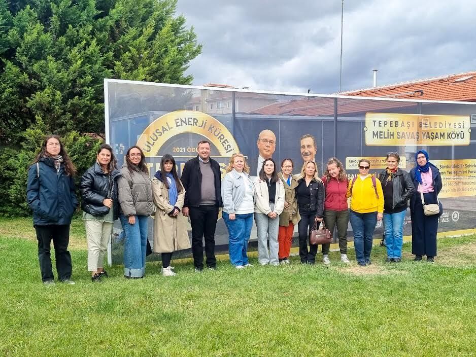Tepebaşı iklim sözcüleri çevre dostu uygulamaları yerinde gördü