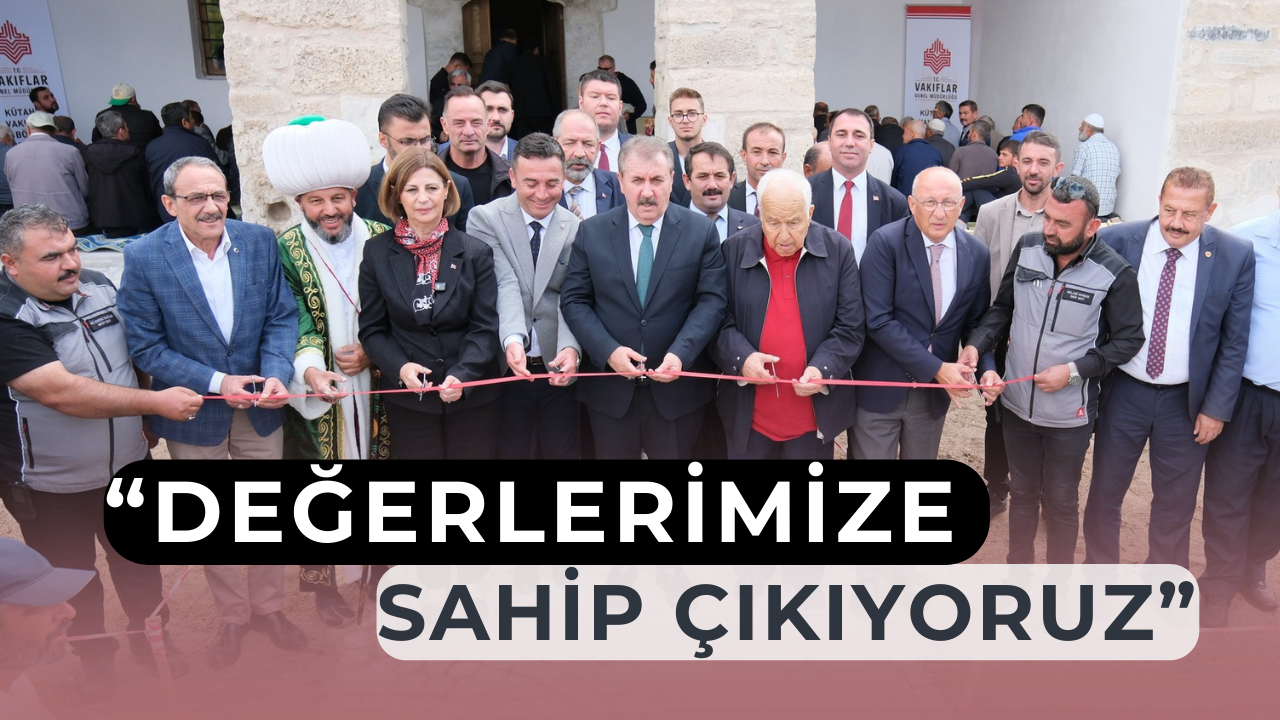 Tarihi Anadolu Selçuklu Hamamkarahisar Ulu Cami Yeniden İbadete Açıldı