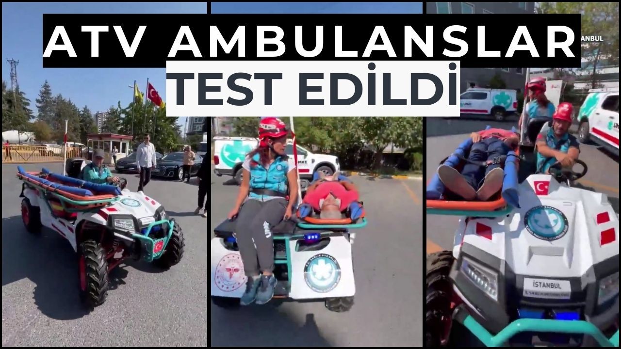 Bakan Memişoğlu, “ATV Ambulanslarla Zor Arazi Şartlarında Hızlı Müdahale Mümkün Olacak”