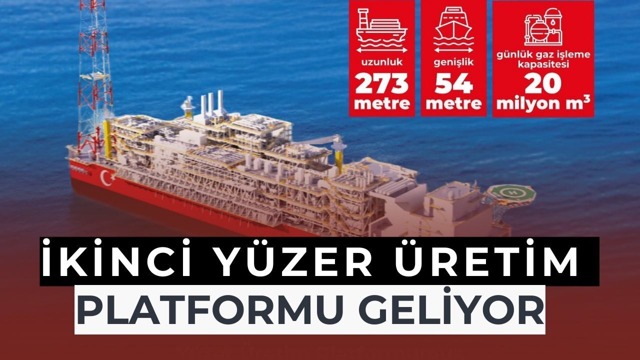 Karadeniz’e İkinci Yüzer Üretim Platformu Geliyor
