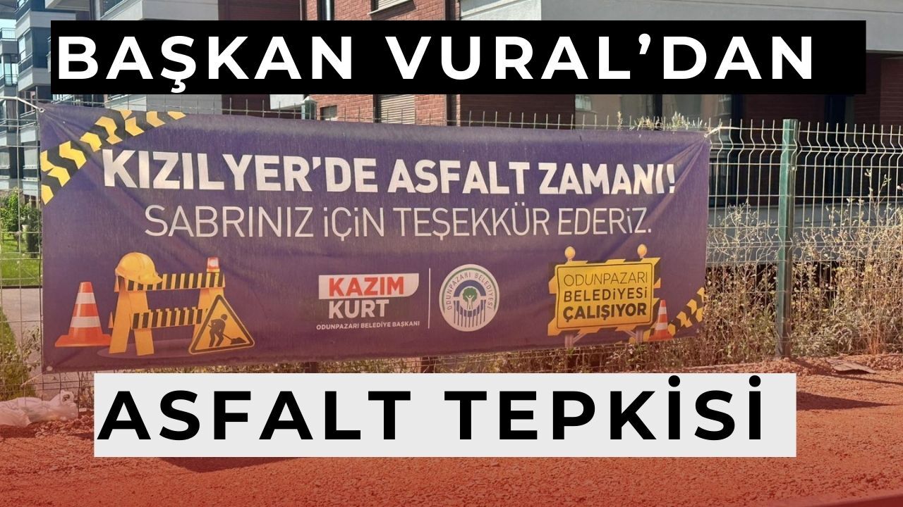 'Odunpazarı afiş değil, asfalt görmek istiyor'