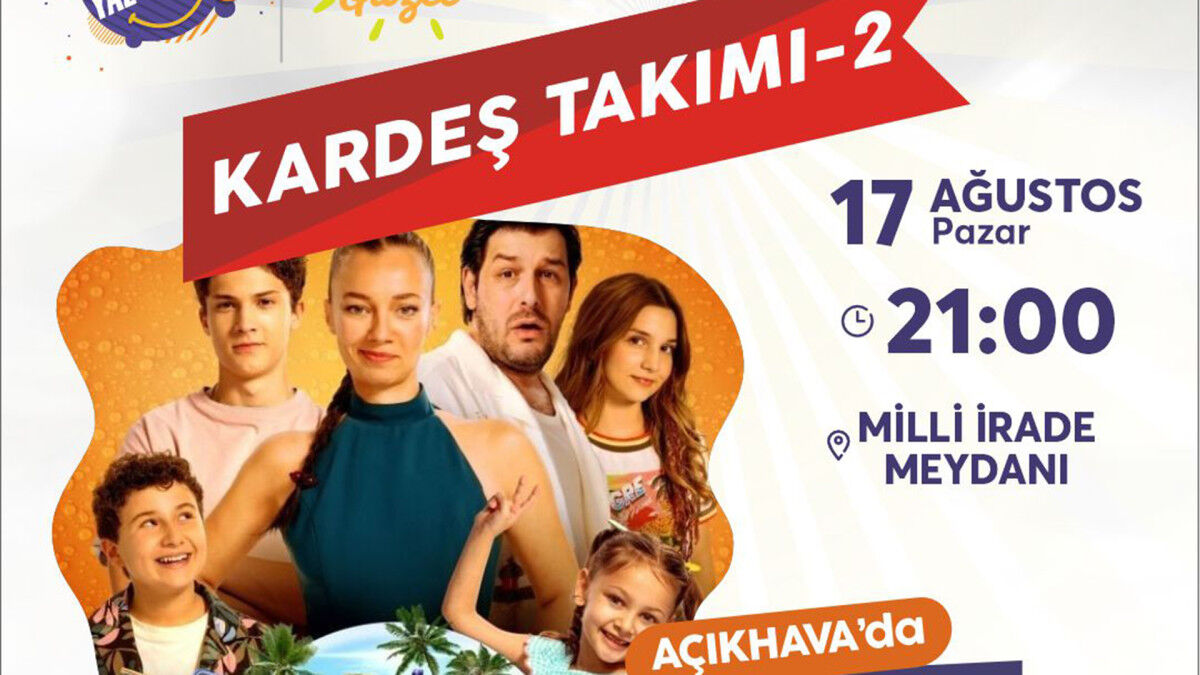 Açık Havada Sinema Keyfi Devam Ediyor