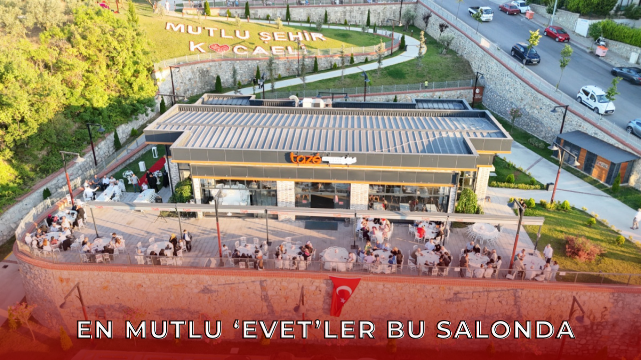 Özel Günler İçin Karamürsel’de Yeni Mekân
