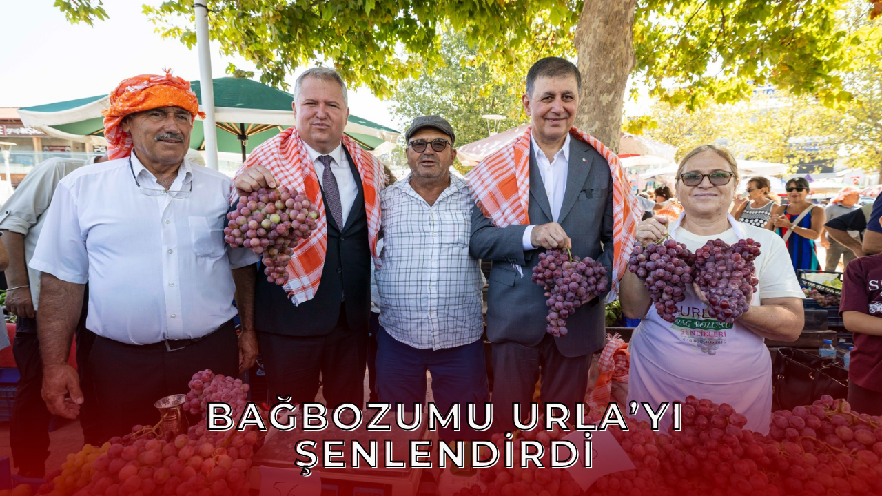 Urla’da Bağbozumu Heyecanı