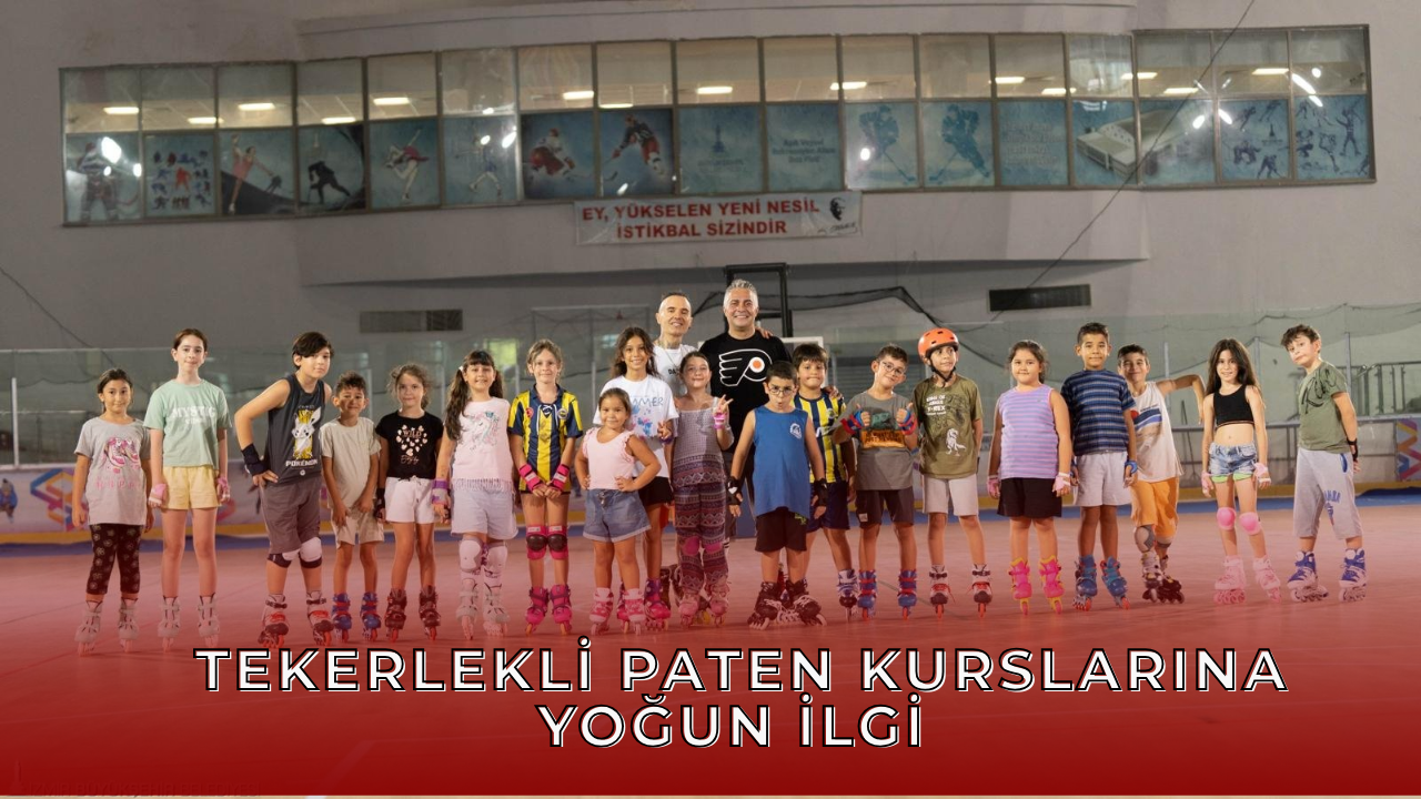 Bornova’da Tekerlekli Paten Zamanı