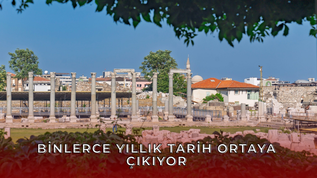 Smyrna Antik Kenti Kazılarına Büyükşehir’den Tarihi Katkı