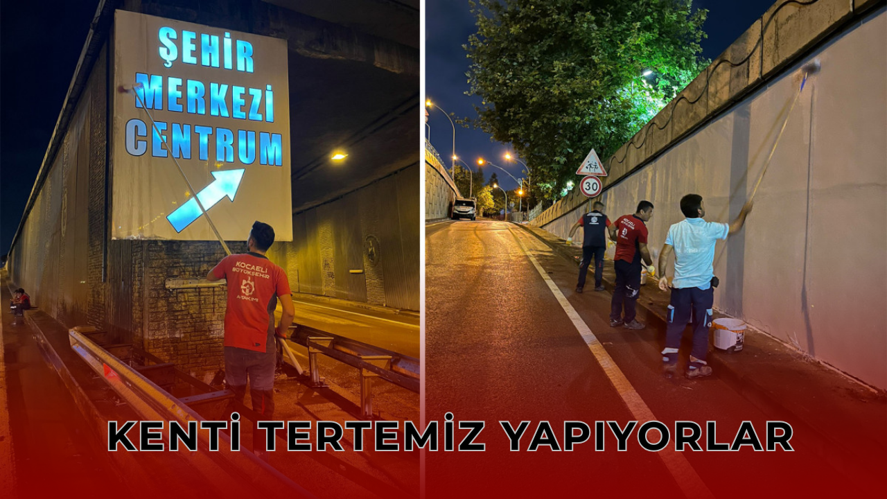 Büyükşehir’in uyumayan ekibi iş başında