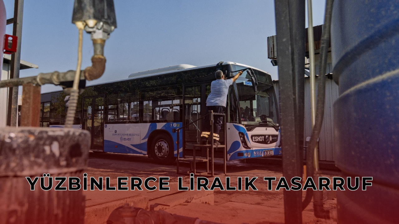 ESHOT Her Ay 2 Bin Ton Su Tasarrufu Sağlıyor