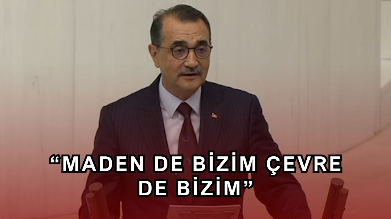 Dönmez mecliste enerjideki tam bağımsızlık hedeflerini anlattı