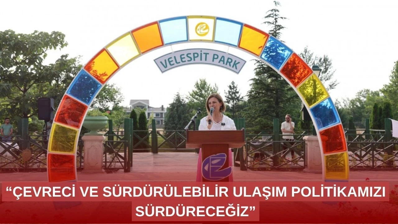 Büyükşehirden yeni park