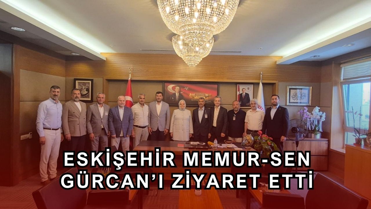Gürcan’a tebrik ziyareti