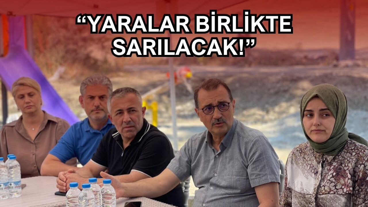 Yangın Bölgesinde Yaralar Sarılıyor