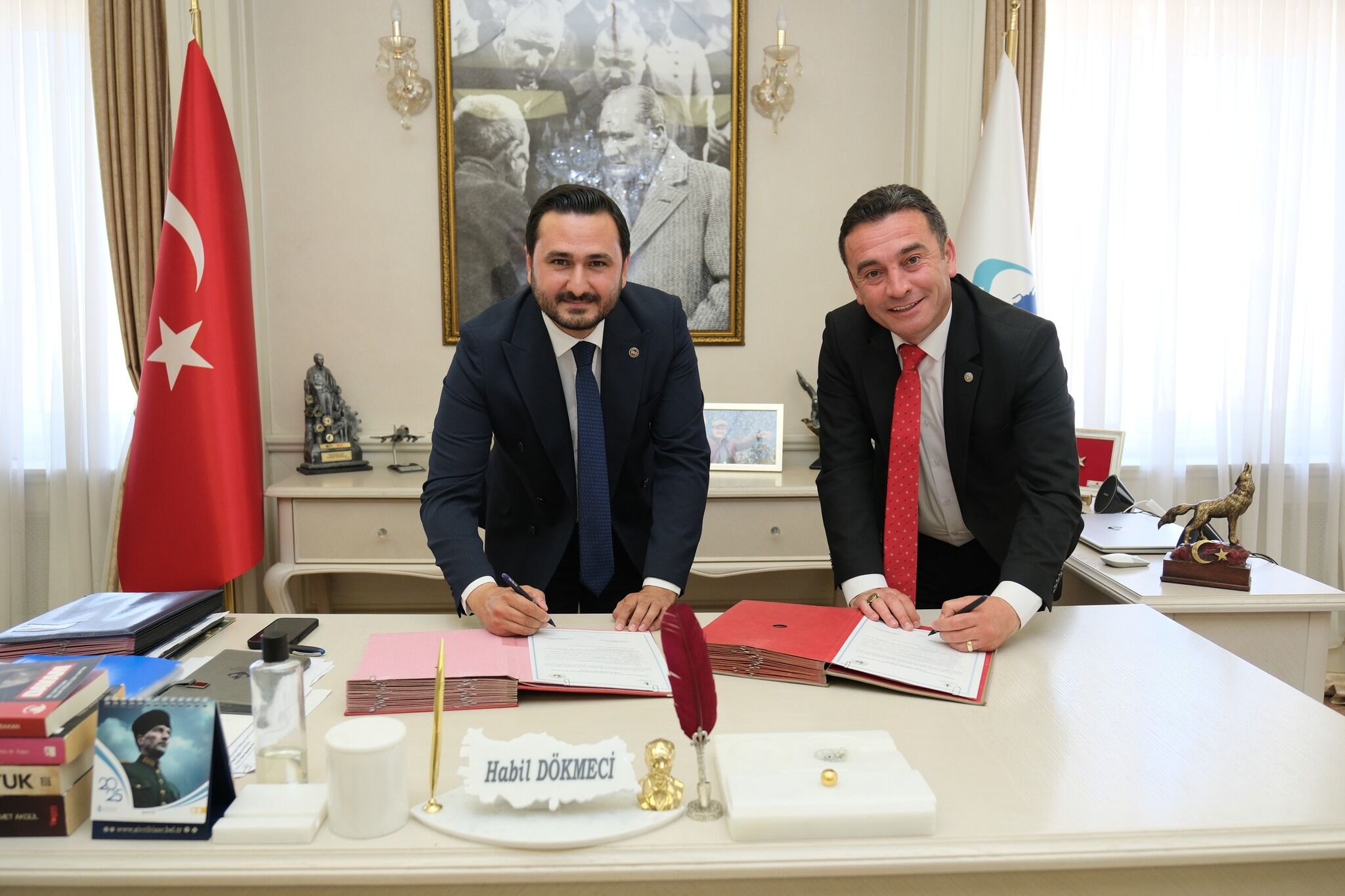 Sivrihisar ve Yeşilçiftlik Belediyeleri Arasında Kardeş Belediye Protokolü İmzalandı