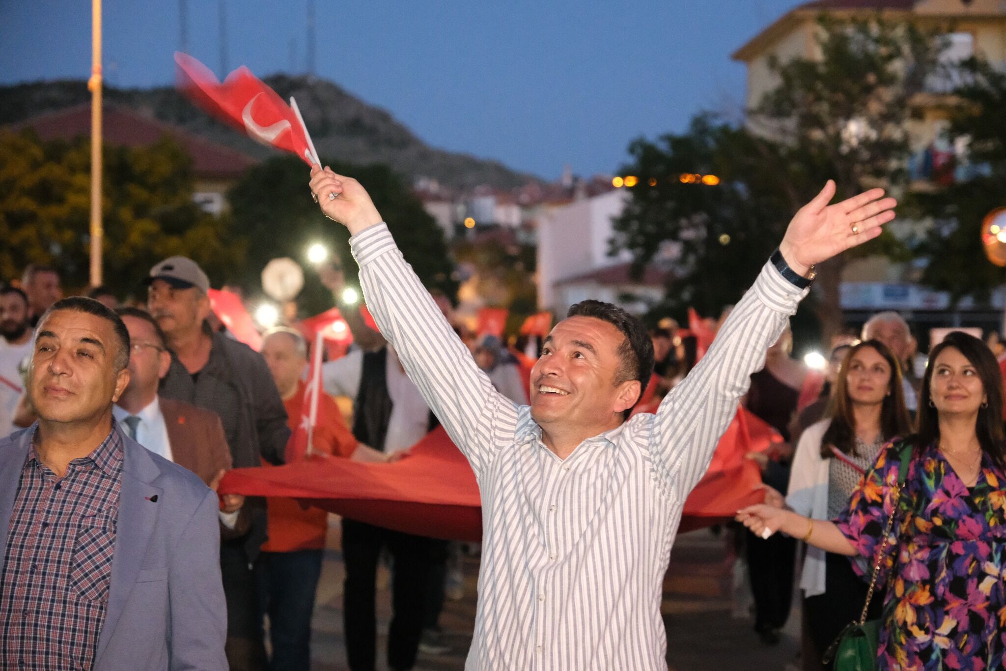 Sivrihisar’da 19 Mayıs Coşkusu Sokaklara Taştı