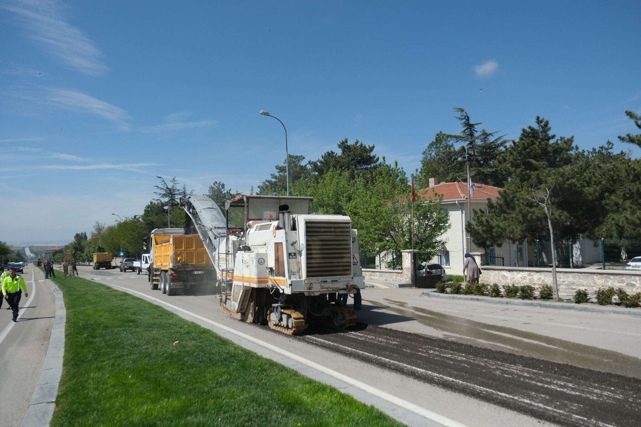 Sivrihisar’da Atatürk Bulvarı Yenilendi