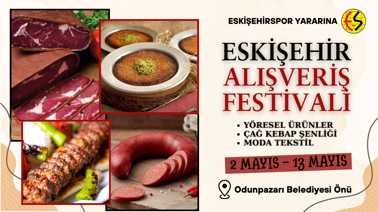 Eskişehirspor için bu festivalde el ele!