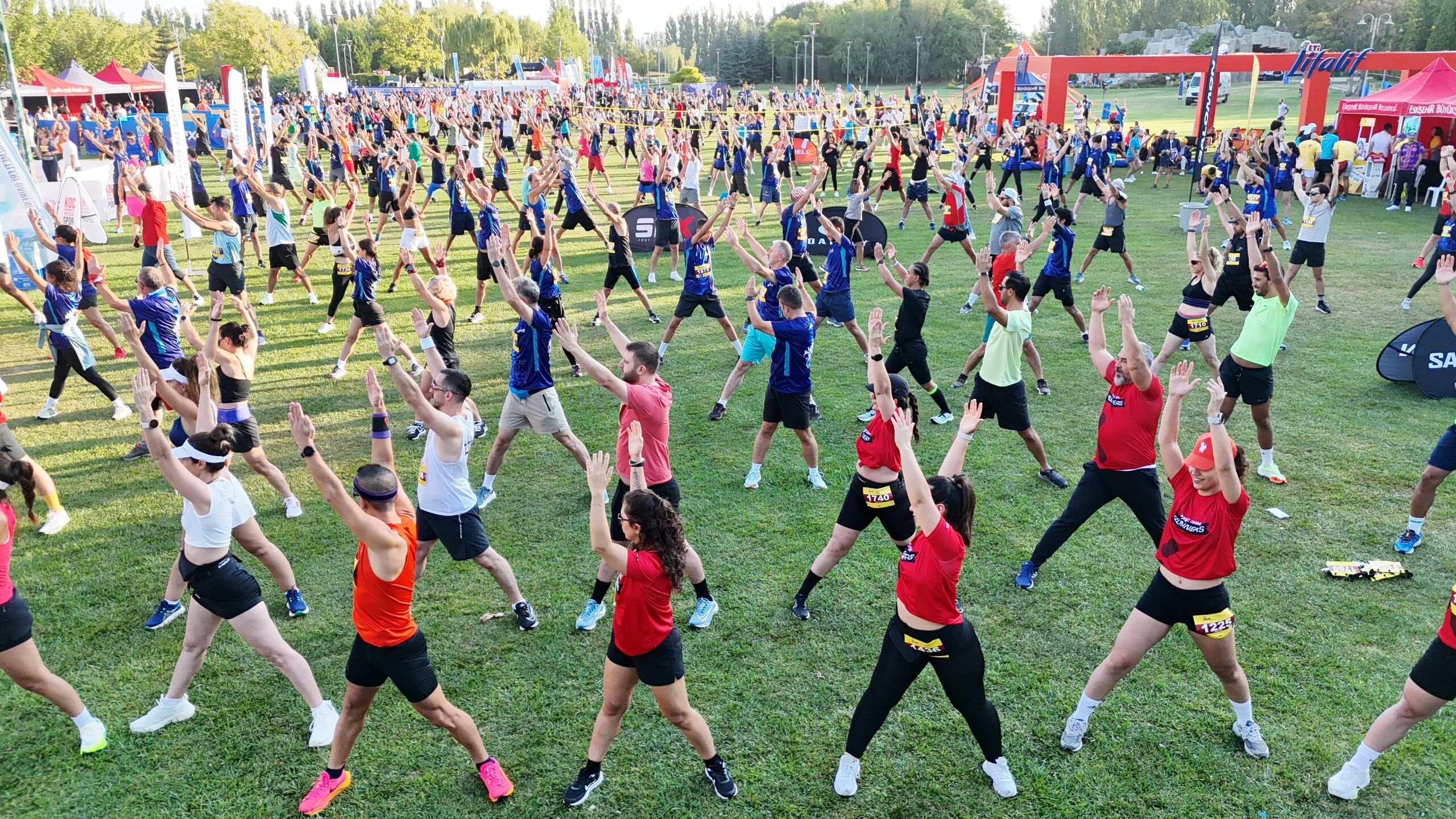 Eskişehir'de spor var, mutluluk var!