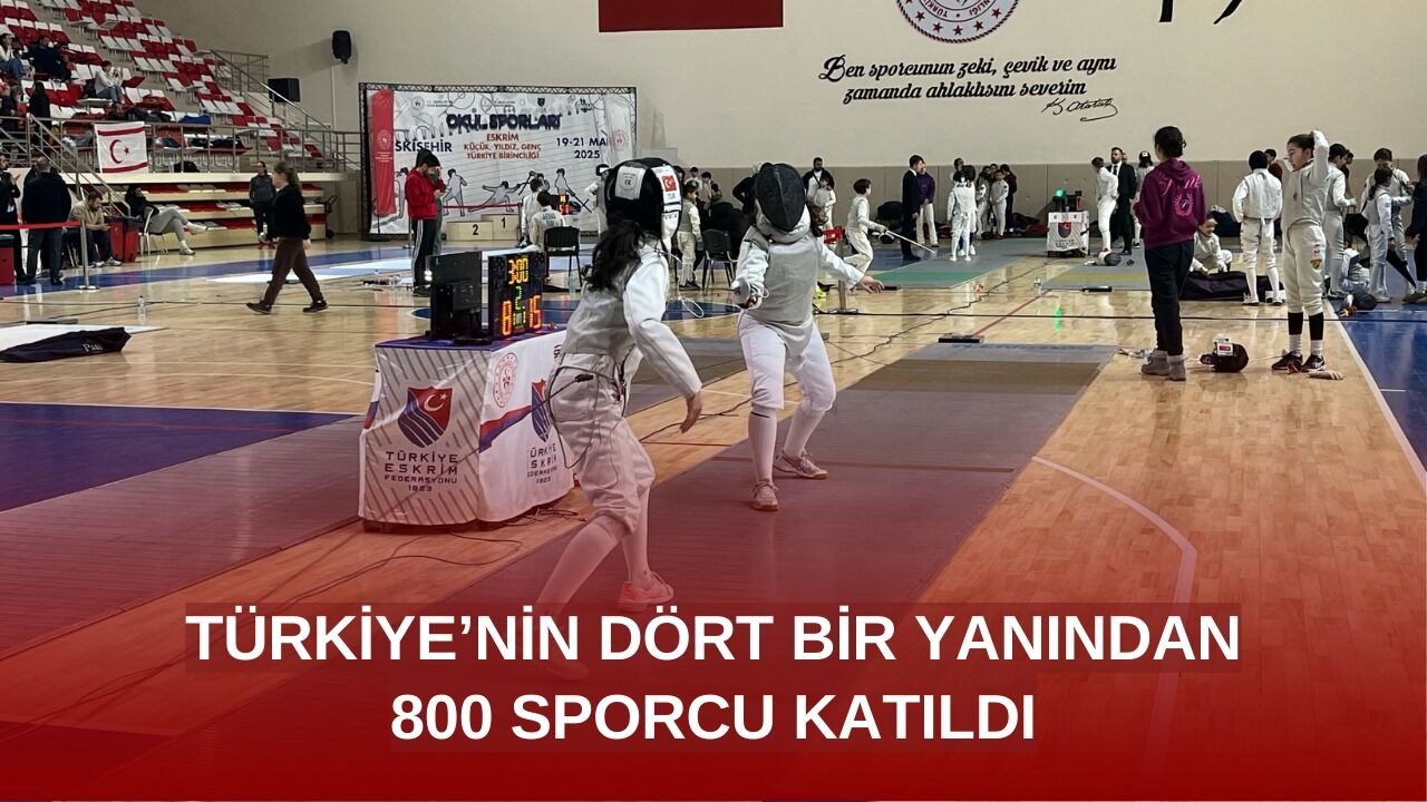 Eskişehir'de eskrim heyecanı sürüyor