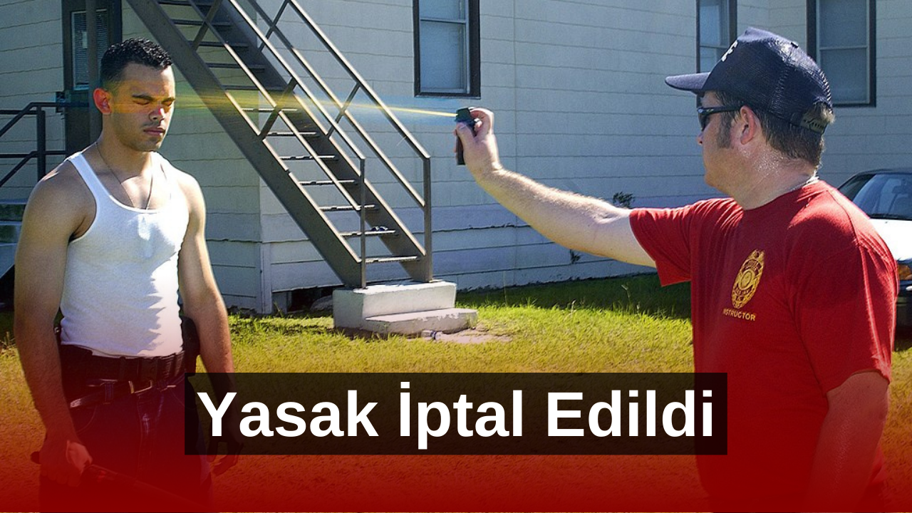 Eskişehir'de Biber Gazı Yasağı Kaldırıldı