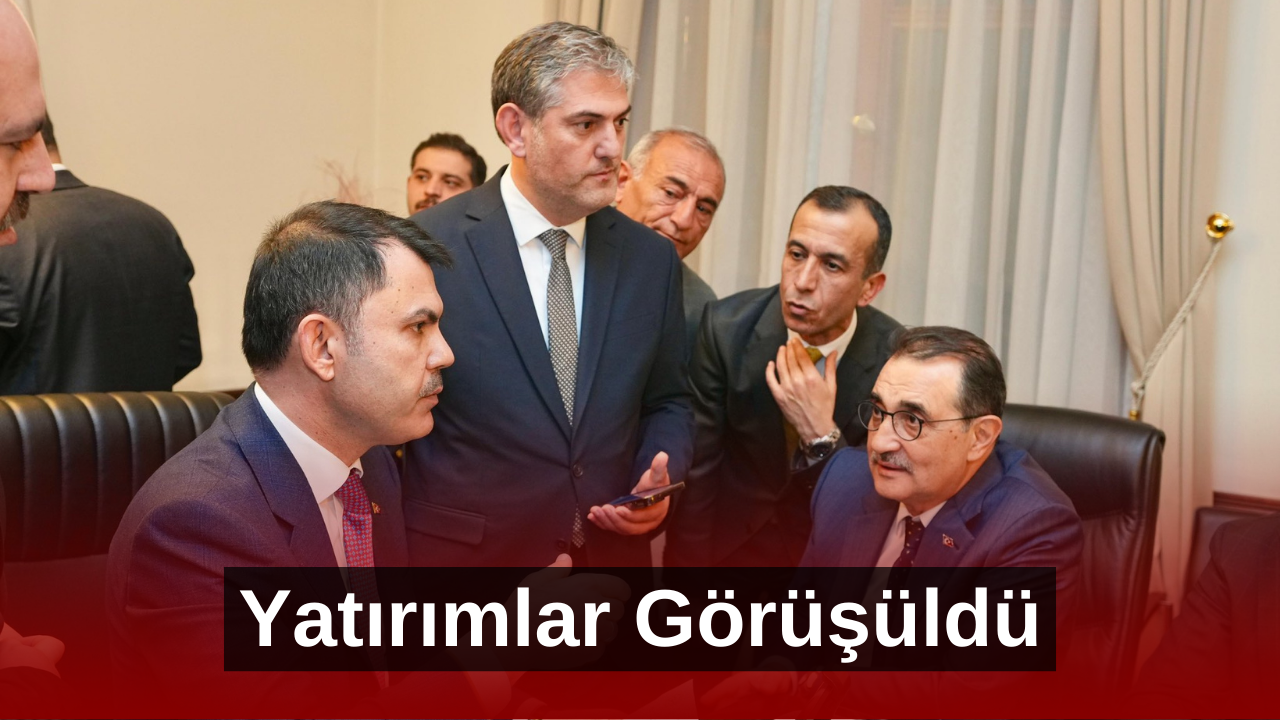 Bakan Kurum ile görüşme gerçekleştirildi