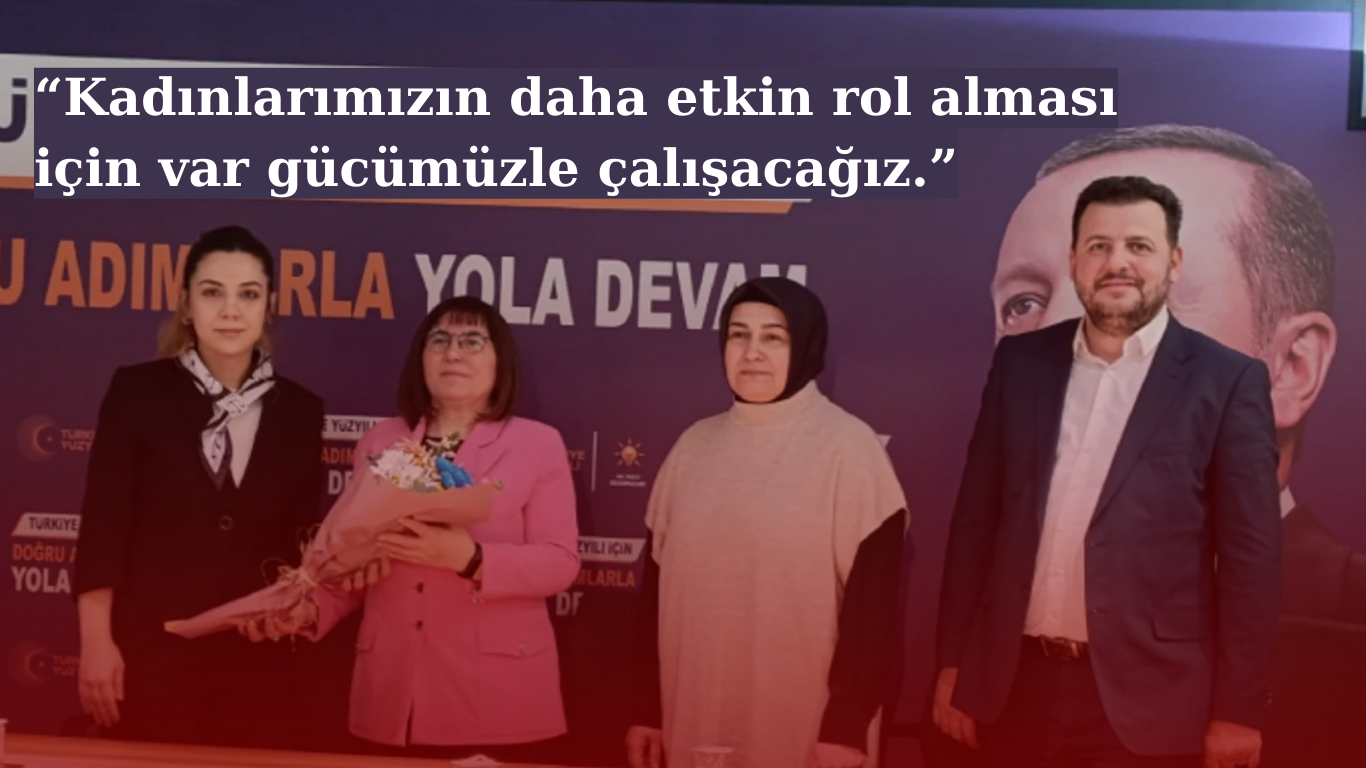 AK Parti Odunpazarı İlçe Kadın Kolları'nda bayrak değişimi
