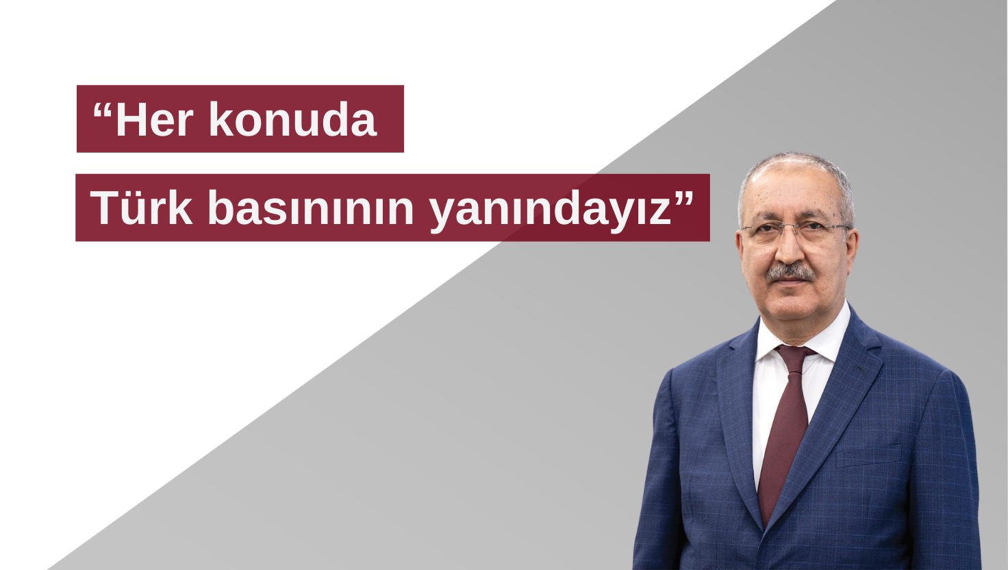 Erkılınç’tan '10 Ocak Çalışan Gazeteciler Günü' mesajı