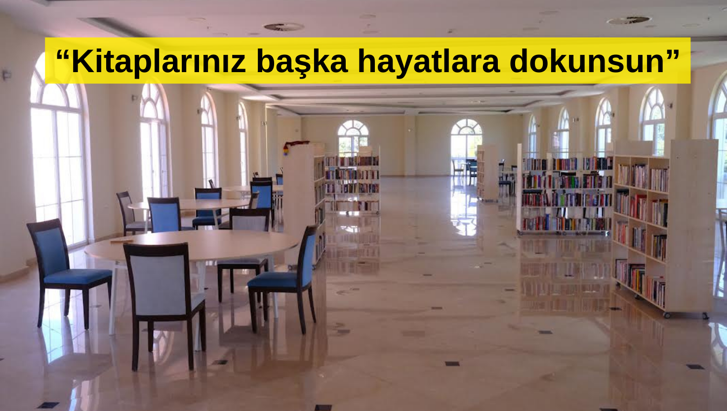 Sosyal Kütüphane kitap bağışlarını bekliyor!