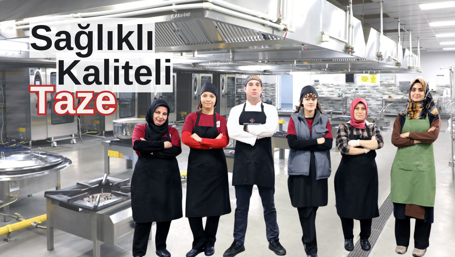 ESTÜ'de yemek üretim süreci başlıyor