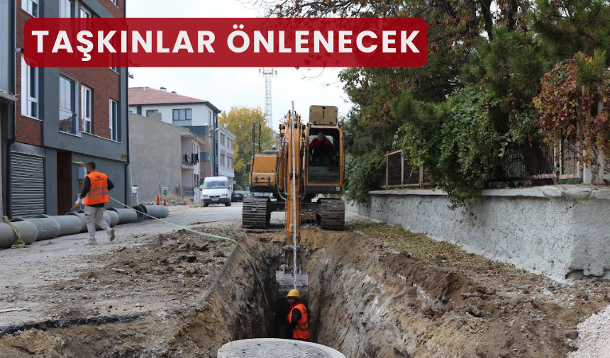 Yeni Yağmur Suyu Hatları Yapılıyor